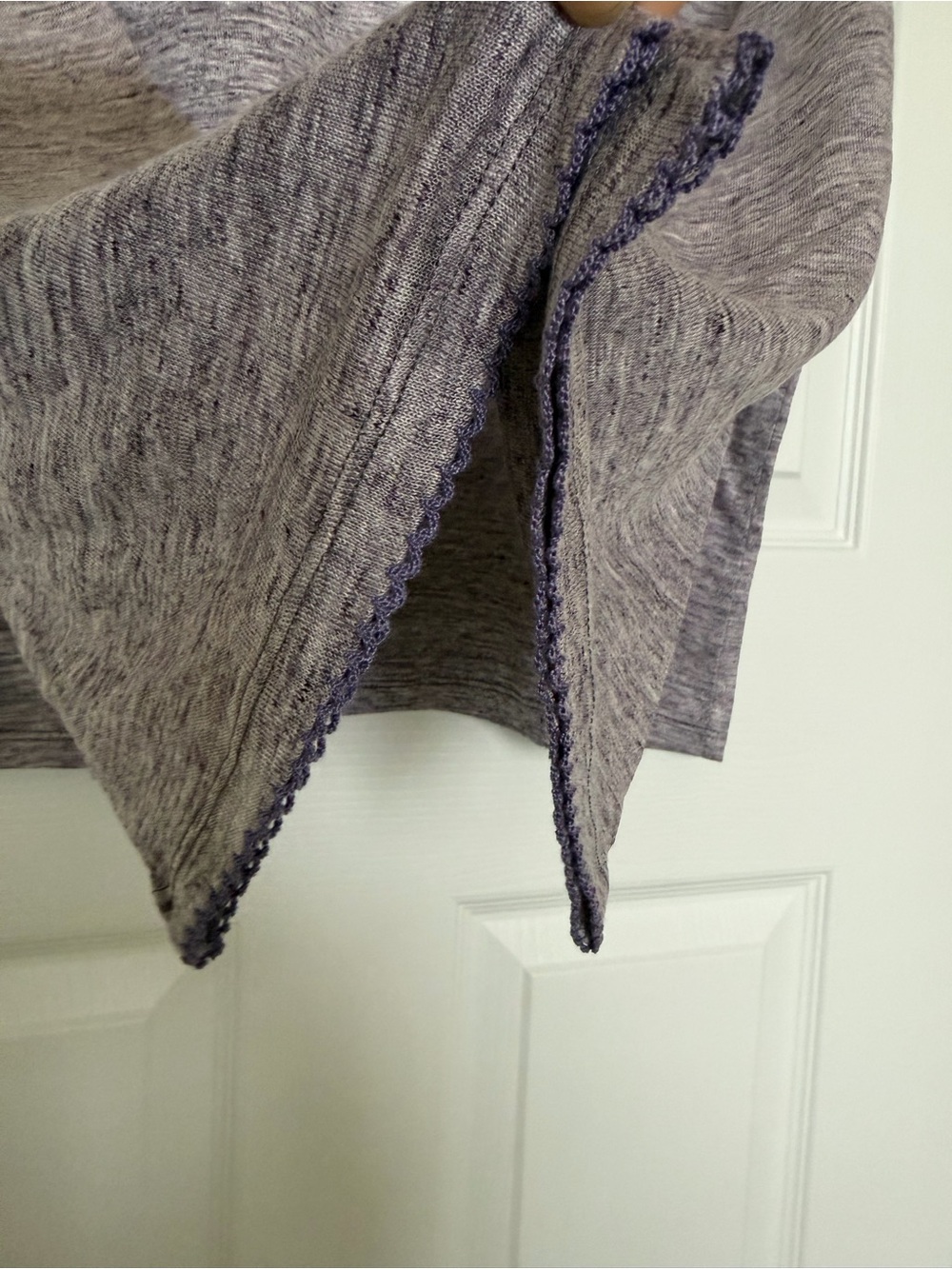 Aime Leon Dore Purple Crew Neck Linen Long Sleeves Tee Shirt - Size M - Picture 3 of 6